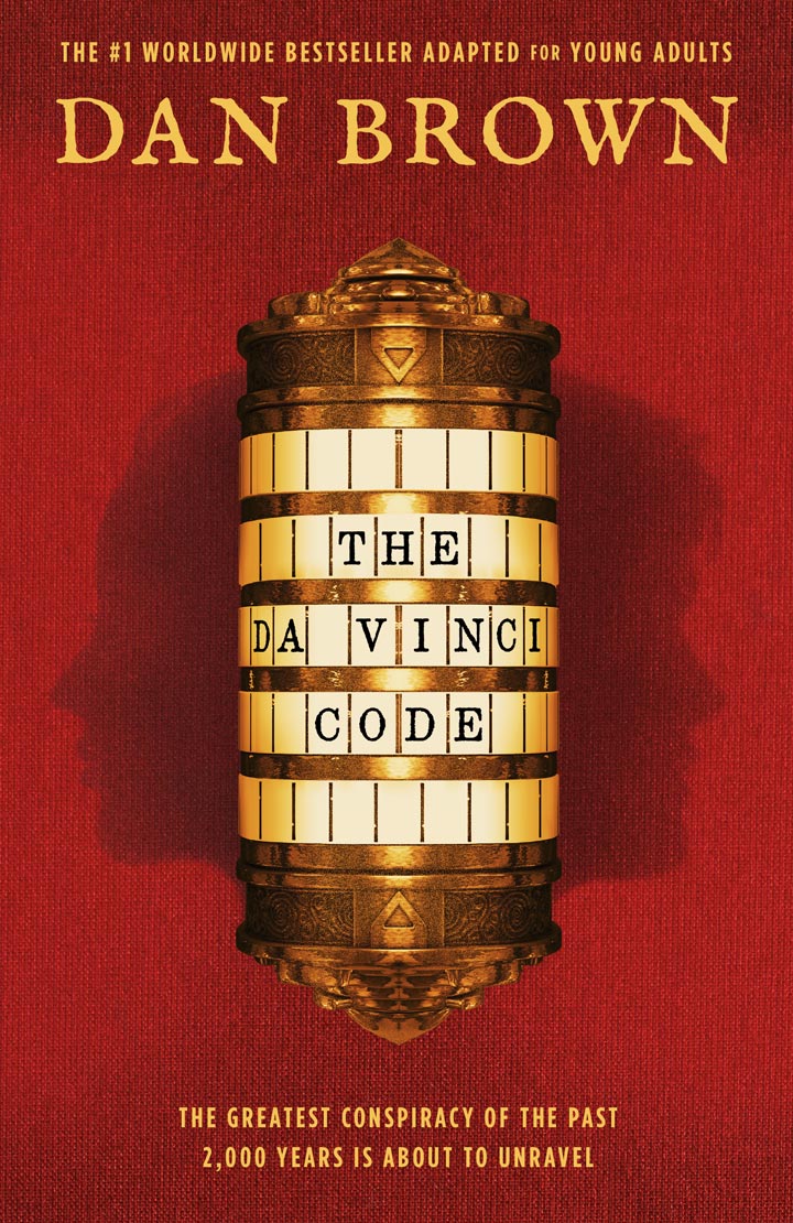 The Da Vinci Code YA Edition book cover