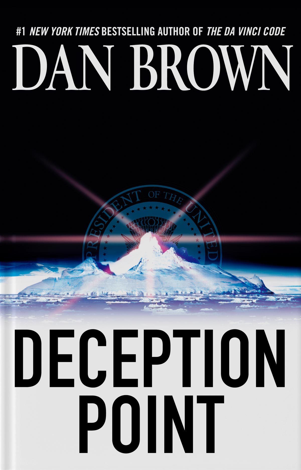 Deception Point by Dan Brown - book cover